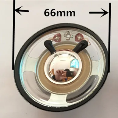 66 X 19mm Ferrite Magnetic Transparent Cone Speaker