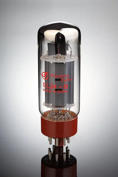 Output Pentode Rated for 25W Anode Dissipation Electron Tube