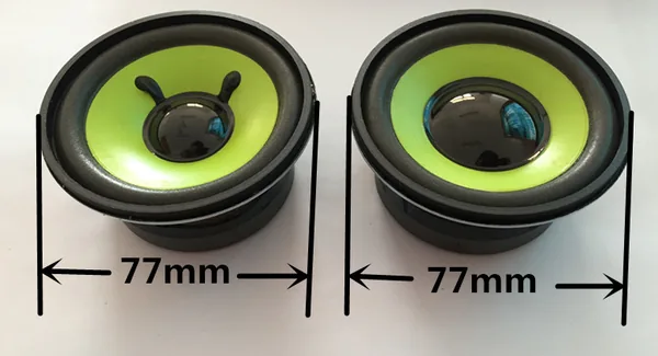 77 X 36mm 8ohm Composite Paper Cone Loud Speaker