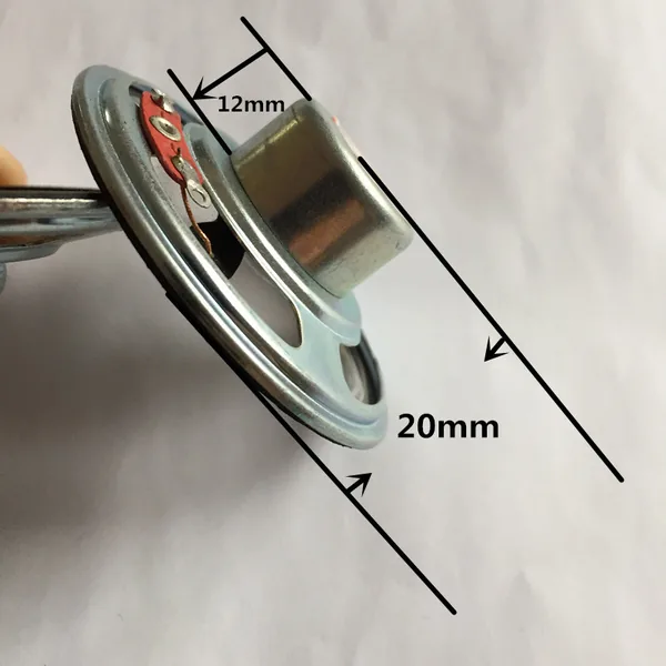 57 X 20mm Waterproof Cone AlNiCo Loud Speaker Parts