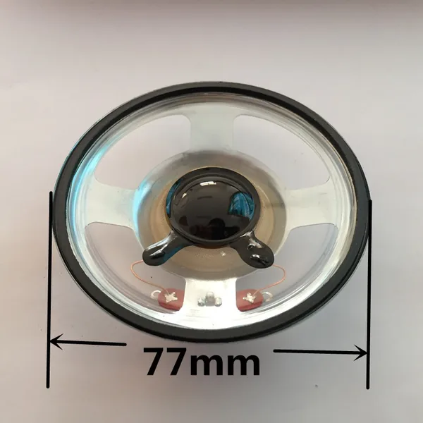 77 X 18mm, 8ohm 1W AlNiCo Magnetic Moisture-Proof Anti-Magnetic Speaker
