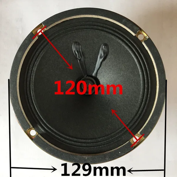 129 X 129mm 8ohm, 10W Ferrite Magnetic Paper Cone Speaker