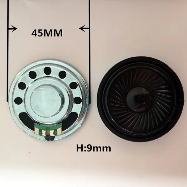 45mm 8ohm 1W AlNiCo Magnetic Anti-Magnetic Ultrathin Speaker